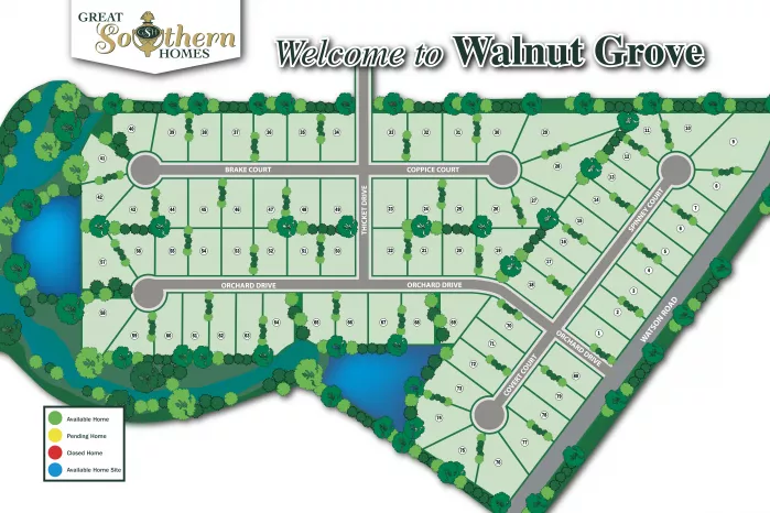 Walnut Grove Illustrated Site Plan